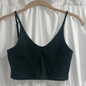 Brandy Melville OS Classic dark green Women's Crop Top